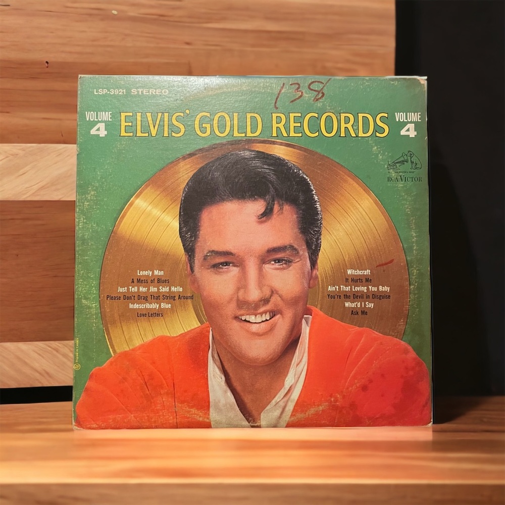 Elvis Presley ELvis' GOLD RECORDS Vol.4 RCA LSP-3921